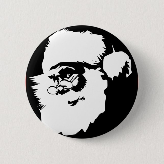 Cool Santa 2 Inch Round Button (Front)