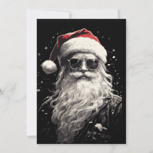 Cool Santa Christmas Card