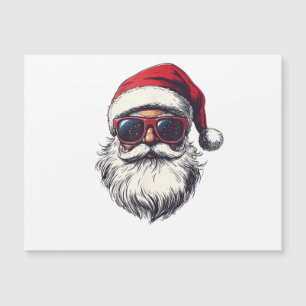 Cool Santa Claus Face Retro Sunglasses Christmas M