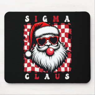 Cool Santa Rizz Merry Rizzmas Jokes Sigma Christma Mouse Pad