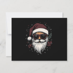 Cool Santa with Sunglasses Christmas