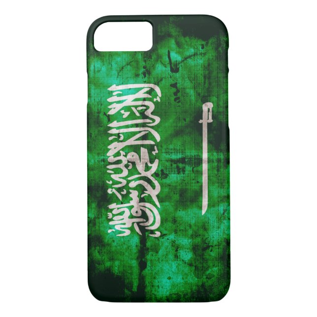 Cool Saudi Flag Case-Mate iPhone Case (Back)