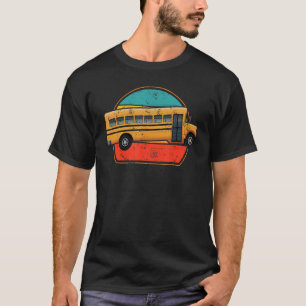 Cool School Bus Driver Costume For Men And Women V T-Shirt