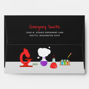Cool Science Lab Envelope