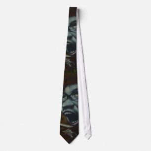 Cool Screm graffiti Tie