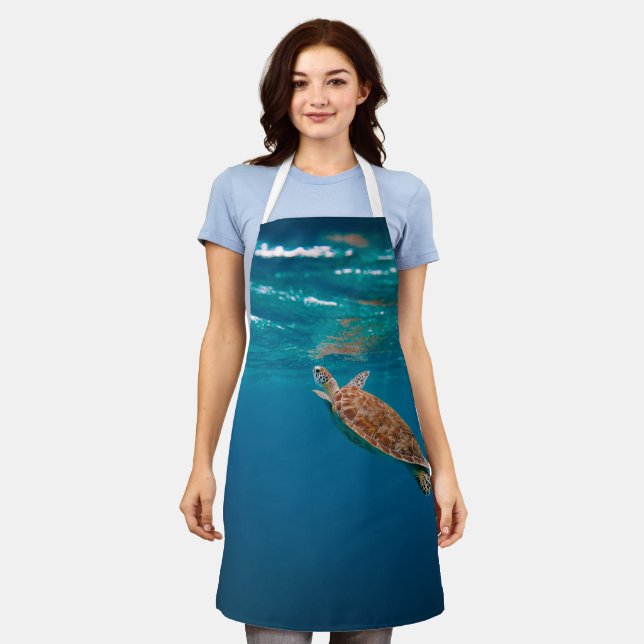 Cool Sea Animals Apron (Worn)