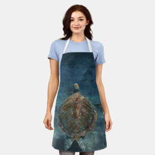 Cool Sea Creatures Apron