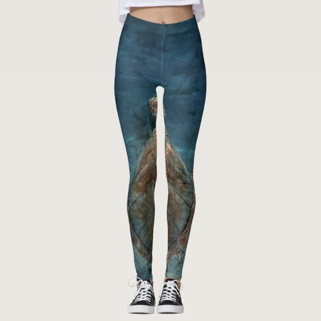 Cool Sea Creatures Leggings (Front)