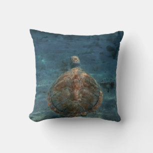 Cool Sea Creatures Throw Pillow