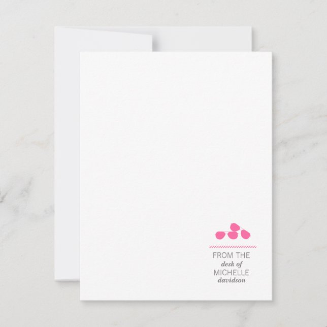 Cool Shades Yellow Aviator Sunglasses  Invitation (Front)