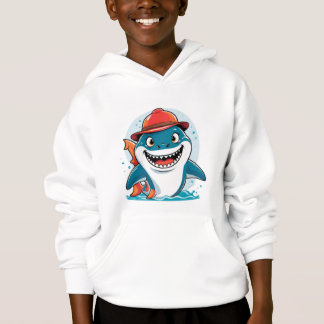 Cool Shark Adventure – Kids’ Hoodie