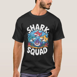 Cool Shark Art for Men Women Great White Hammerhea T-Shirt