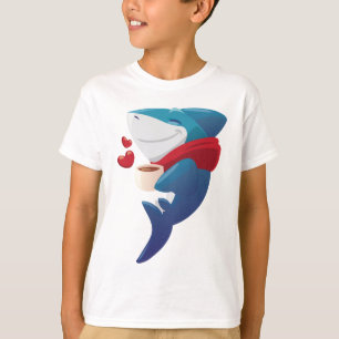 Cool Shark Splash kids T-Shirt Design for Kids