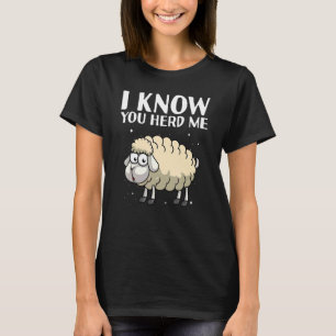 Cool Sheep For Men Women Lamb Animal Herd Farmer T-Shirt