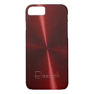 Cool Shiny Radial Steel Metal Case-Mate iPhone Case