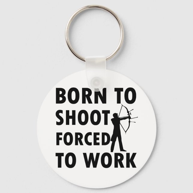Cool Shoot Designs Keychain (Front)