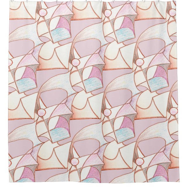 Cool Shower Curtain (Front)