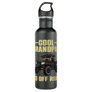 Cool Side-By-Side For Grandpa Dad SxS Offroad UTV  710 Ml Water Bottle