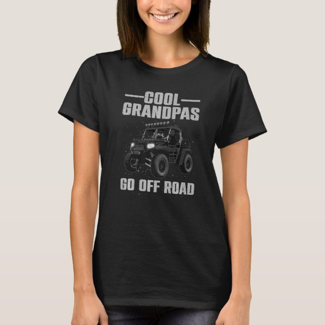 Cool Side By Side For Grandpa Dad SxS Offroad UTV  T-Shirt (Front)