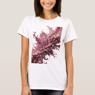 Cool Silver CHOCOLATE RAINBOW Print T-Shirt