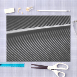 Cool silver gray elegant texture geometric lines tissue paper