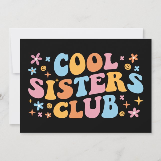 Cool Sisters Club III Card (Front)