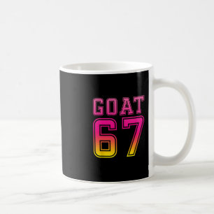 Cool Six Seven 6 7 Ice-cream Goat 67 Meme Rizz Fun Coffee Mug