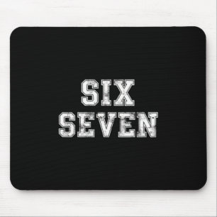 Cool Six Seven Number Gen Alpha Slang 6 7 Trending Mouse Pad