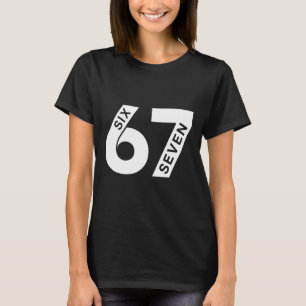 Cool Six Seven Number Gen Alpha Slang 6 7 Trending T-Shirt