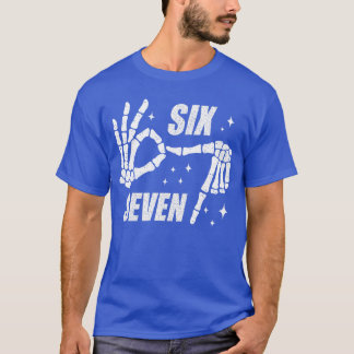 Cool Six Seven Number Gen Alpha Slang 6 7 Trending T-Shirt