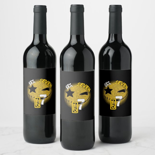 Cool Six Seven Wine Labels! Label (Bottles)