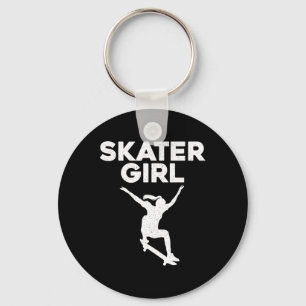 Cool Skateboard Art For Teen Girls Kids Skateboard Keychain