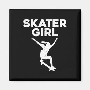 Cool Skateboard Art For Teen Girls Kids Skateboard Magnet