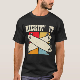 Cool Skateboarding Art For Men Women Skateboarder  T-Shirt