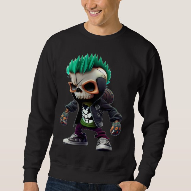Cool skater punk sweatshirt (Front)