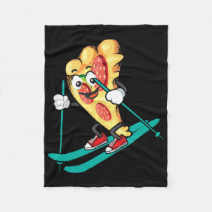 Cool Skiing Art For Men Women Skiing Themed Ski Lo Fleece Blanket