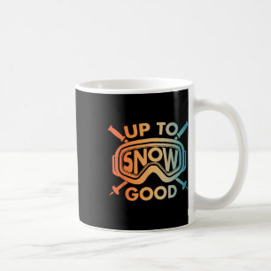 Cool Skiing Design For Men Women Ski Skier Snow Sk Coffee Mug