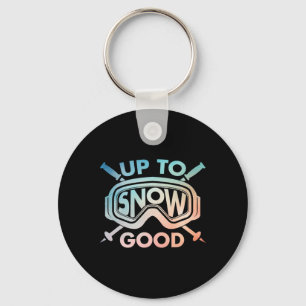 Cool Skiing Design For Men Women Ski Skier Snow Sk Keychain