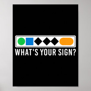 Cool skiing for men women snowboarding ski skiers poster