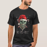 Cool Skull Beard Santa Pirate Christmas Jolly Roge T-Shirt<br><div class="desc">Cool Skull Beard Santa Pirate Christmas Jolly Roger Pyjamas</div>