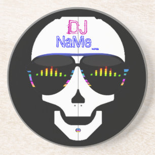 Cool Skull DJ - Customized Coaster