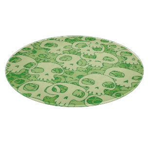 Cool skulls cutting board