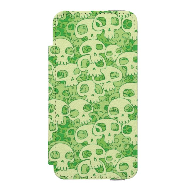 Cool skulls incipio iPhone wallet case (Folio Front)