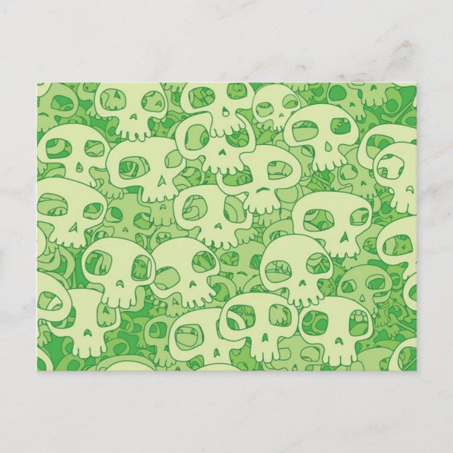 Cool skulls postcard (Front)