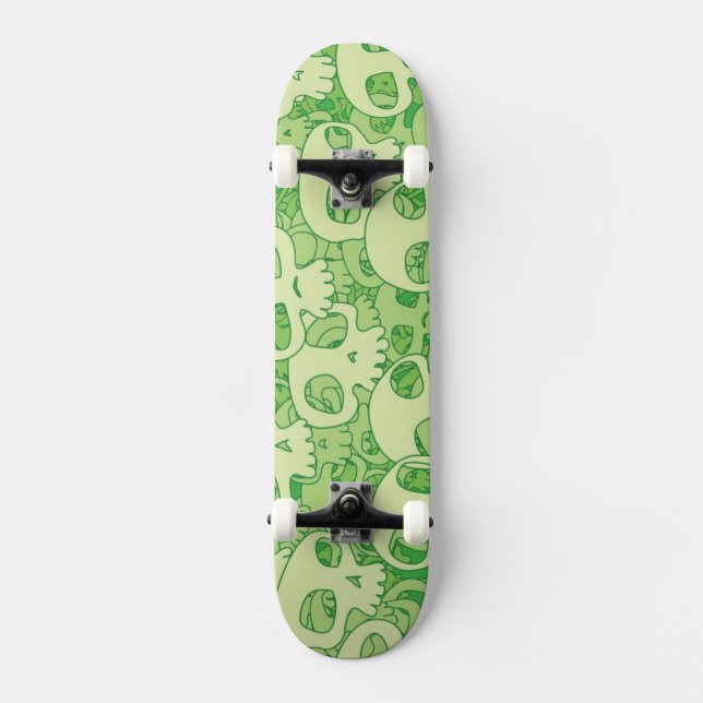 Cool skulls skateboard (Front)