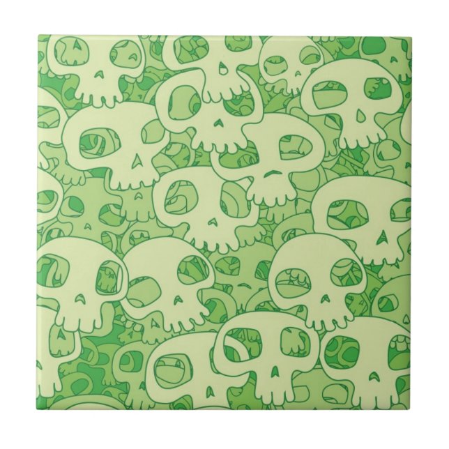 Cool skulls tile (Front)