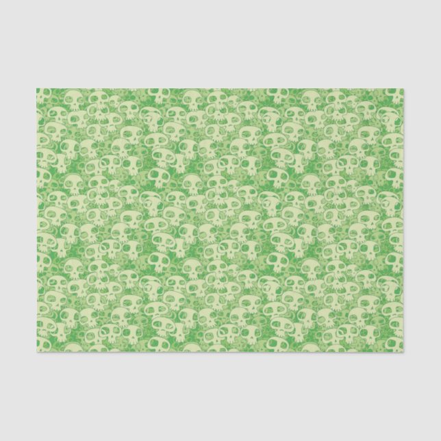 Cool skulls tissue paper (Front)
