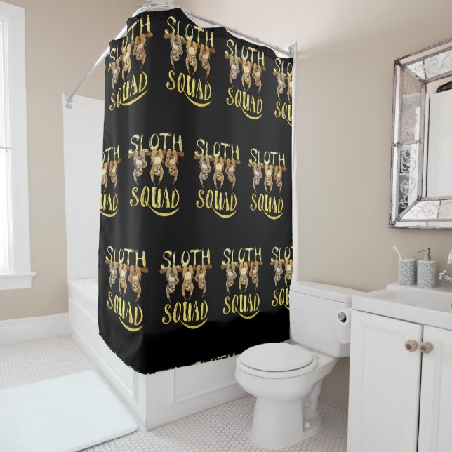 Cool Sloth Squad – Funny Lazy Animal Lover Design (In Situ)