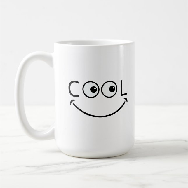 Cool Smiley Mug (Left)