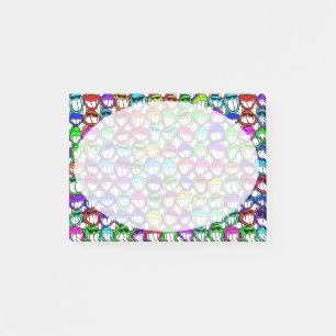 COOL SMILING FACES GROUP POST-IT NOTES